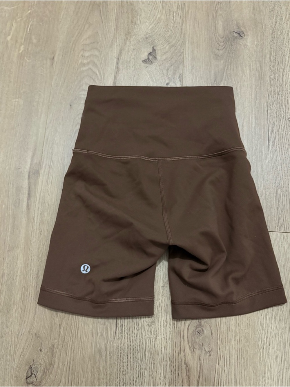 lululemon athletica Chocolate Brown High-Rise Bike Shorts